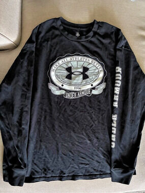 Under Armour Make All Athletes Better 1996 Long Sleeve T-Shirt Black Large